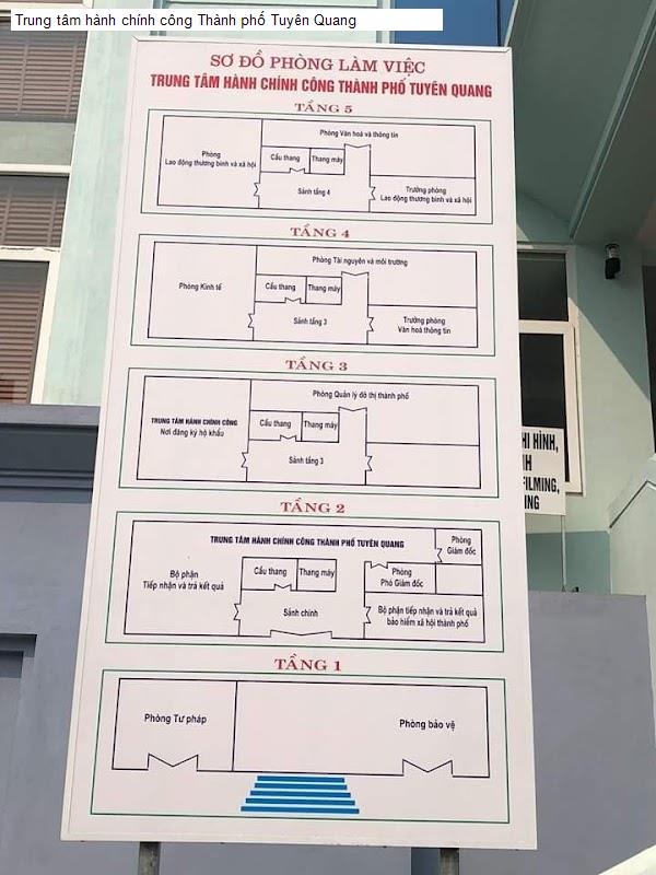 Trung tâm hành chính công Thành phố Tuyên Quang