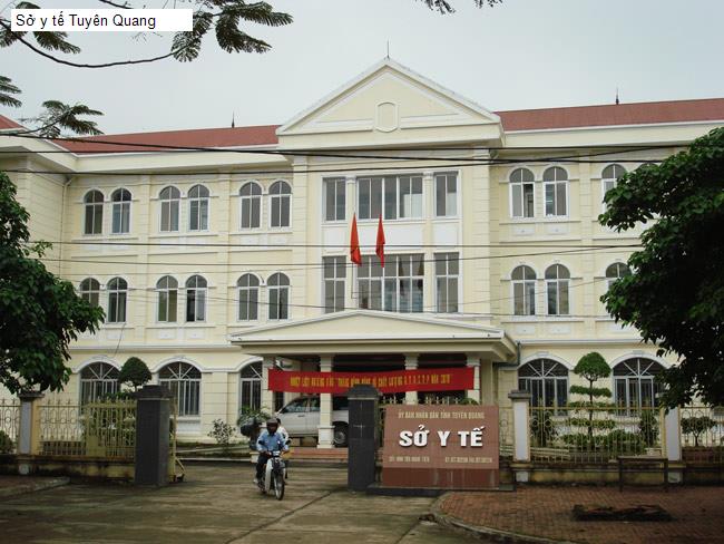 Sở y tế Tuyên Quang